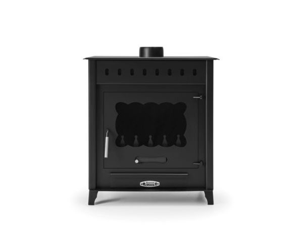 PRENSA STOVE Teide 2 - Estufa de Leña 14.3KW, Eficiencia 82%